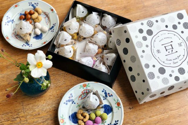 すえひろやっつまめ（テトラ小分け豆菓子の16個入ギフト） | 楽豆屋