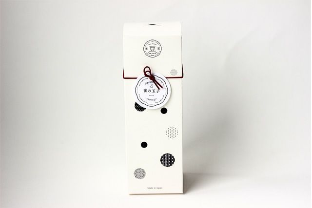 大阪産(もん）名品認定の豆菓子雀の玉子テトラタイププチギフト