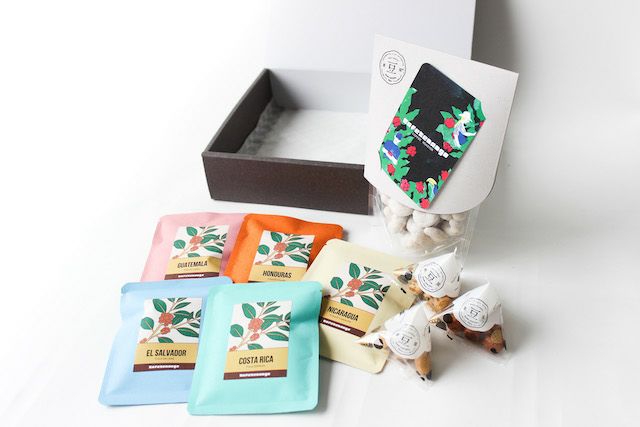 カフェテナンゴとのコラボ豆菓子手摘みマラゴと香ばしカシュー